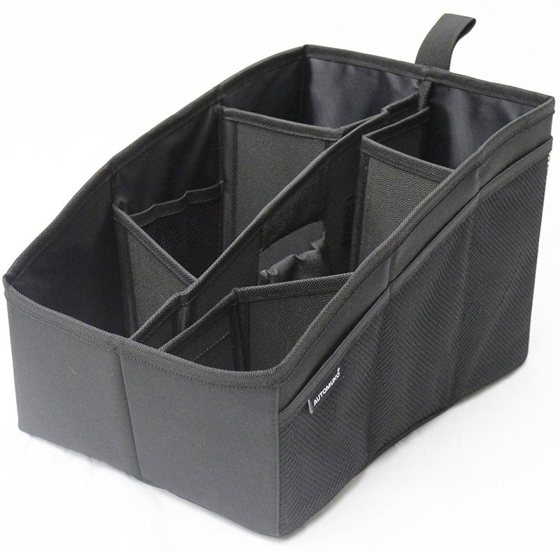 AutoMuko Car Organizer, Car Console Organizer with 6 Large Pockets, + Adjustable Dividers for Keeping Miscellaneous Items Organized- Use in Front or Back to Store Kidsâ€™ Toys, Books, Snacks etc - Image 2